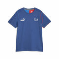 Men’s Short Sleeve T-Shirt Puma Bmw Mms Mt7 Blue