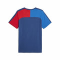 Men’s Short Sleeve T-Shirt Puma Bmw Mms Mt7 Blue