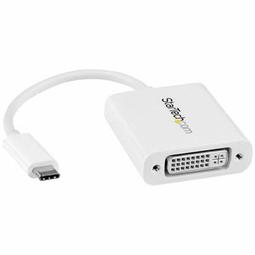 Adapter USB C v DVI Startech CDP2DVIW             Bela