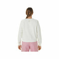 Women’s Sweatshirt without Hood Asics Tiger White