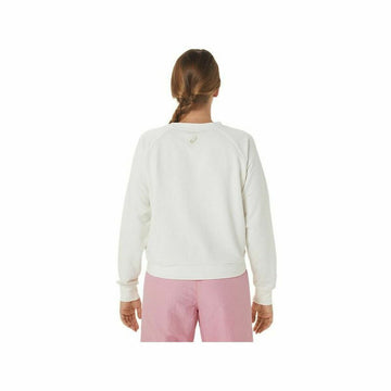 Women’s Sweatshirt without Hood Asics Tiger White