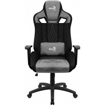 Gaming Chair Aerocool EARL AeroSuede 180º Black Grey