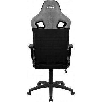 Gaming Chair Aerocool EARL AeroSuede 180º Black Grey