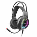 Headphones with Microphone Mars Gaming MH220 Black