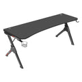 Desk Mars Gaming MGDXLW White Black Steel 160 x 60 cm (160 x 60 cm)