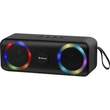 Portable Bluetooth Speakers Defender Q1 Black 10 W