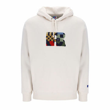 Men’s Hoodie Russell Athletic Makie White