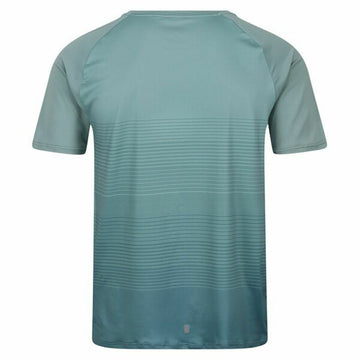 Men’s Short Sleeve T-Shirt Regatta Pinmor Aquamarine