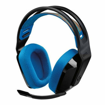 Headphones with Microphone Logitech G535 Lightspeed Black Black/Blue