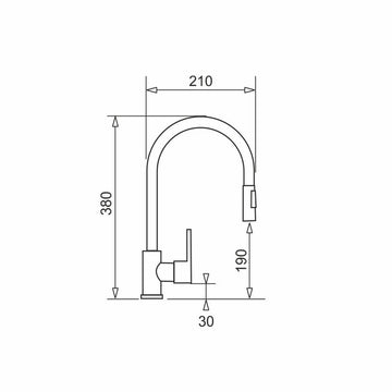 Mixer Tap Pyramis 090941338 Metal