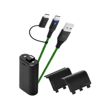 Tablet Charger Black Black/Green