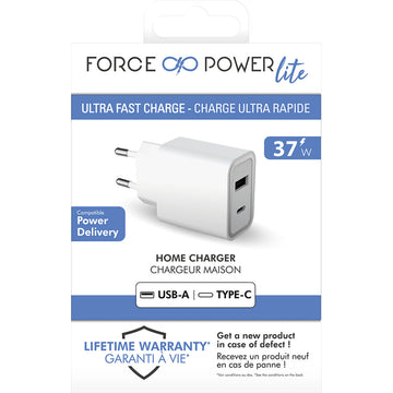 Wall Charger Big Ben Interactive FPLICS2AC37WPDW White 25 W