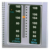 Radio AM/FM Haeger PR-BIB.001A Grey