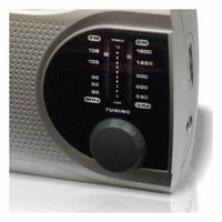 Radio AM/FM Haeger PR-BIB.004B Grey