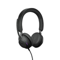 Headphones with Microphone Jabra Evolve2 40 SE Black