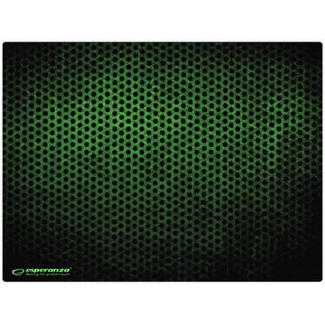 Tapis Antidérapant Esperanza EGP103G Noir Vert Noir/Vert Imprimé