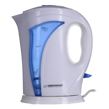 Kettle Esperanza EKK018G  Blue White Plastic 2200 W 1,7 L