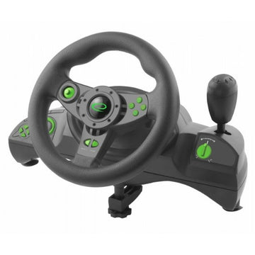 Volant Racing Esperanza EGW102 Pédales Vert PC PlayStation 3