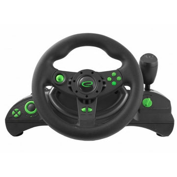 Volant Racing Esperanza EGW102 Pédales Vert PC PlayStation 3