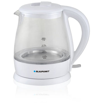 Kettle Blaupunkt EKG301  White Glass Aluminium 1630 W 1 L