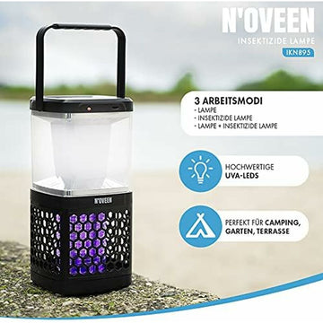 Anti-Mosquito Lamp N'oveen IKN895 Black 5 W