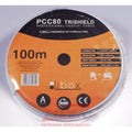 Câble Coaxial Antenne TV Libox PCC80 Blanc 100 m