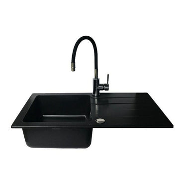 Sink with One Basin Maidsinks 070 242 101LC Black