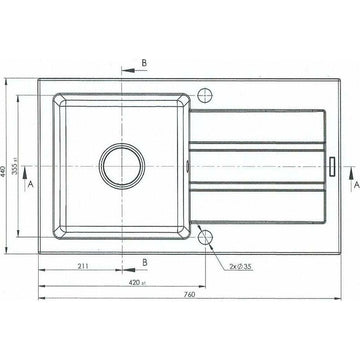 Sink with One Basin Maidsinks