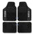 Car Floor Mat Set Sparco F510 Carpet Universal Black 4 Pieces