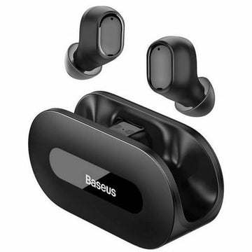 Headphones with Microphone Baseus Black