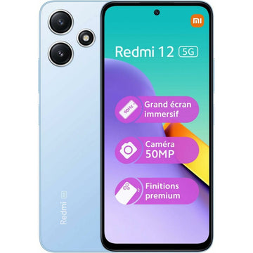 Smartphone Xiaomi Redmi 12 5G 6,79" Mediatek Helio G88 4 GB RAM 128 GB Blue Celeste