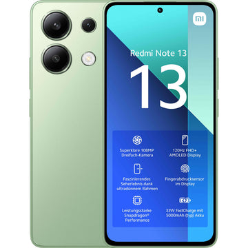 Smartphone Xiaomi REDMI NOTE 13 6,67" Snapdragon 685 6 GB RAM 128 GB grün Minze mint green