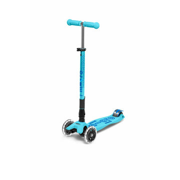 Scooter Micro Maxi Deluxe LED Blue