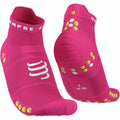 Sports Socks Compressport Pro Racing Fuchsia