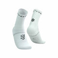 Sports Socks Compressport Pro Marathon White