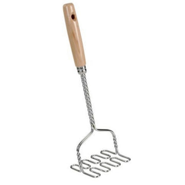 Potato Masher Metaltex Wooden handles (10 x 9,2 x 32,2 cm)