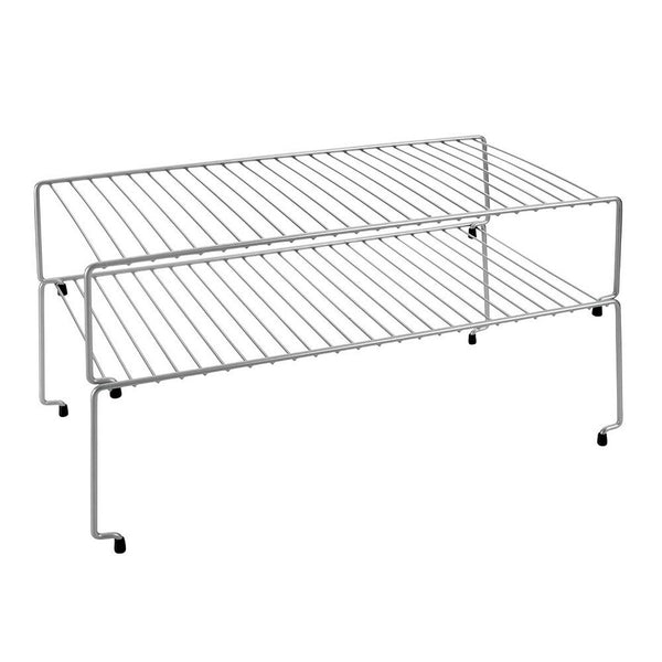 Shelves Metaltex Sky Kitchen Stackable Metal 2 Pieces (48 x 33 x 24 cm)