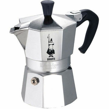 Italian Coffee Pot Bialetti Moka Express Aluminium