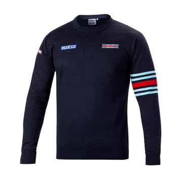 Men’s Sweatshirt without Hood Sparco Martini Racing Dark blue