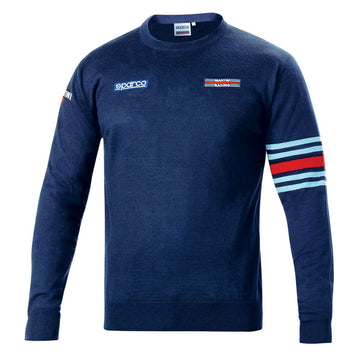 Men’s Sweatshirt without Hood Sparco Martini Racing Dark blue