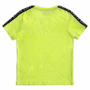 Child's Short Sleeve T-Shirt Kappa Skappa K Lime green