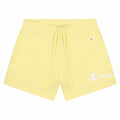 Sports Shorts for Women Champion Drawcord Pocket Yellow