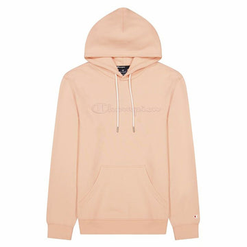 Men’s Hoodie Champion Script Logo Pink