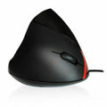 Ergonomic Optical Mouse Ewent EW3156 1000 dpi USB Black