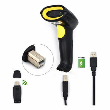 Barcode Reader with Support Ewent EW3430 LED USB