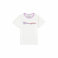 T shirt à manches courtes Enfant Champion Crewneck Blanc