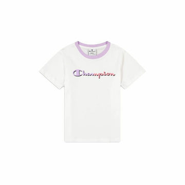 T shirt à manches courtes Enfant Champion Crewneck Blanc