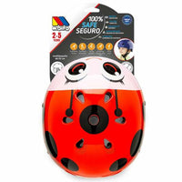 Children's Cycling Helmet Moltó Red Ladybird 26 x 21 x 16,5 cm