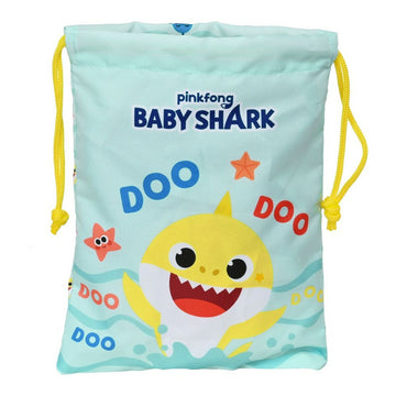 Lunchbox Baby Shark Beach Day Yellow Light Blue (20 x 25 x 2 cm)