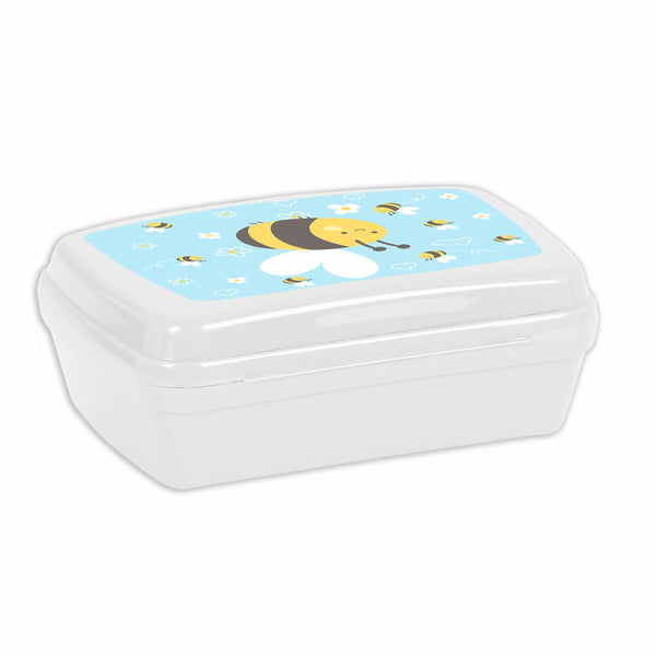 Sandwich Box Safta Abeja Plastic Light Blue (17 x 6 x 14 cm)